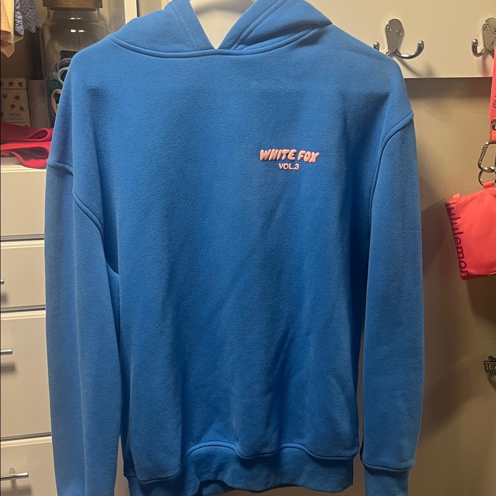 White Fox Boutique Blue Hoodie